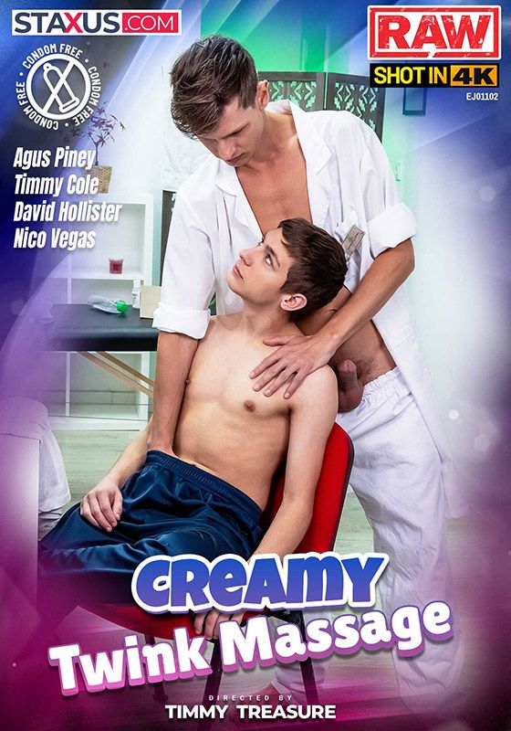 Creamy Twink Massage / ?????? ? ?????? (John Smith, Timmy Treasure, Staxus) [2024 ?., Anal, Bareback, Big Dick, Blowjob, Oral, Rimming, Young Men, Twinks, WEB-DL, 1080p]