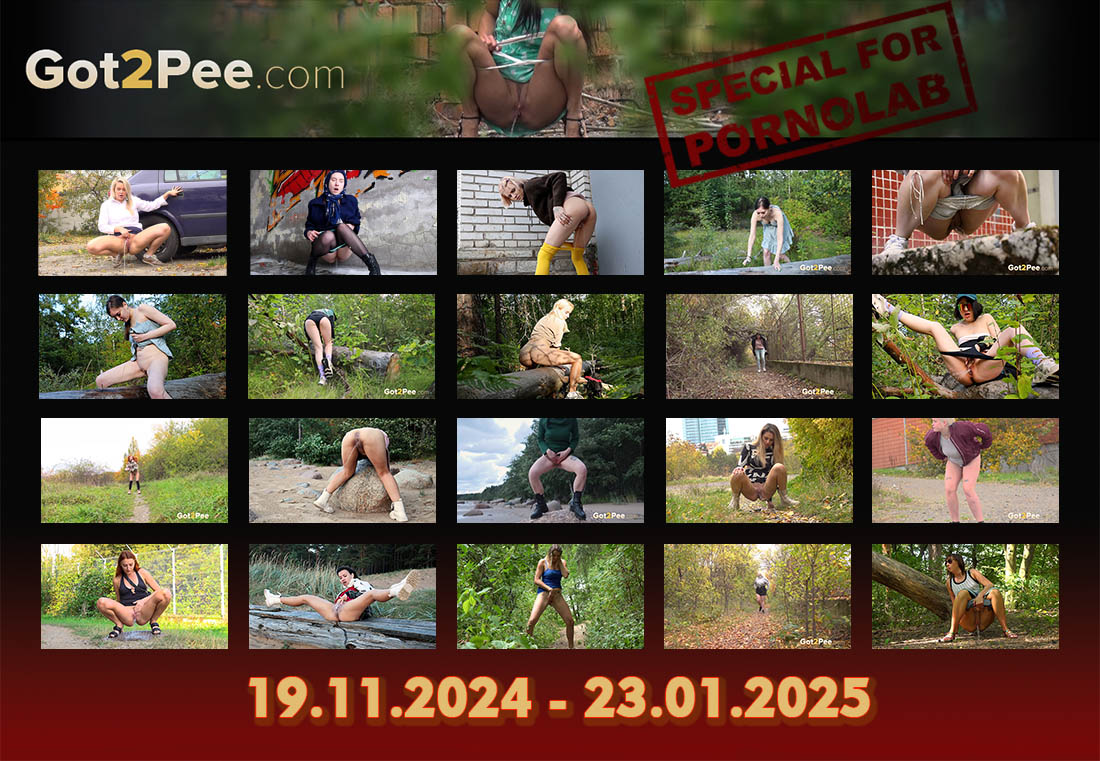 [Got2Pee.com] (46) [ SiteRip updates of 19.11.2024 - 23.01.2025] [Peeing, Outdoor, 1080p, SiteRip]