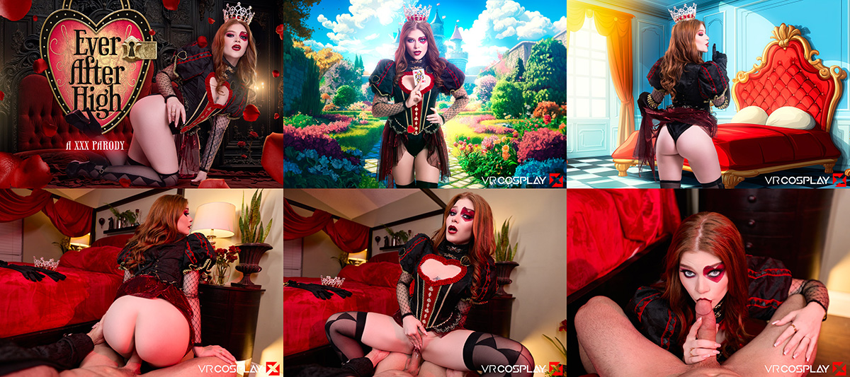 [VRCosplayX.com] Katerina Deville - Ever After High: Lizzie Hearts A XXX Parody [10.04.2025, Babe, Blowjob, Cowgirl, Cum In Mouth, Doggy Style, Fantasy, Missionary, Redhead, Reverse Cowgirl, Small Tits, Teen, TV Show, Virtual Reality, SideBySide, 8K, 4096