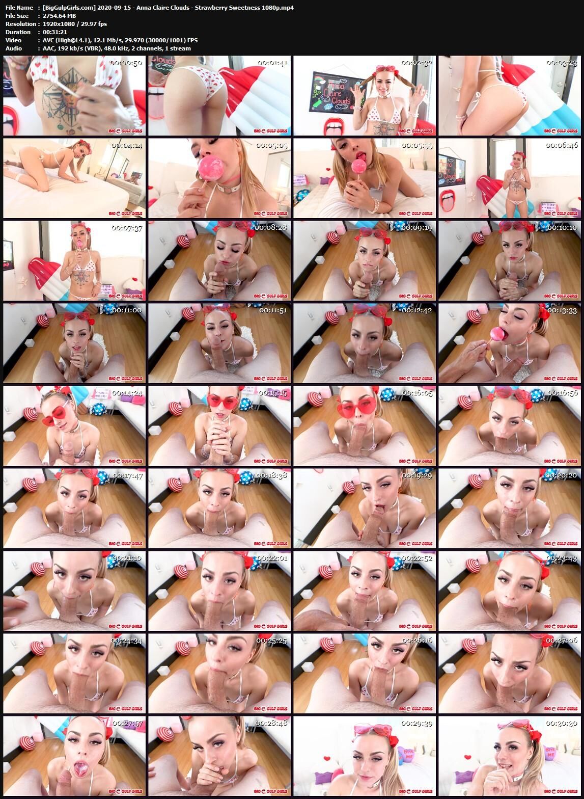 [2.69 GB] [BigGulpGirls.com / TopWebModels.com] Anna Claire Clouds � Strawberry Sweetness (15.09.2020) [2020, POV, Blonde, Small Tits, Big Dick, Blowjob, Deep Throat, Handjob, Cum in Mouth, 1080p] � Porn torrents download