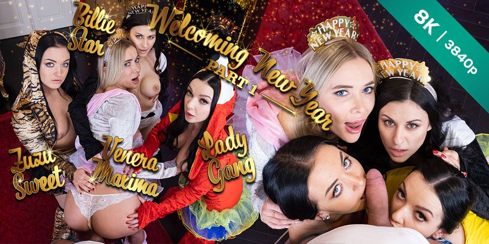 [15.34 GB] [Czechvr.com] Billie Star, Lady Gang, Venera Maxima, Zuzu Sweet � Welcoming New Year: Part 1 (Czech VR 392/28/28/2020) [2020, Big Tits, Blowjob, Brunette, Cowgirl, Doggy Style, English, EUROPEAN, Fingering, FiveSome, Hardcore, Lingerie, Long Hair, Piercing, Reverse Cowgirl, Shaved Pussy, Titty Fuck, VR, 8K, 3840p] [Oculus Rift / VIVE] � Porn torrents download
