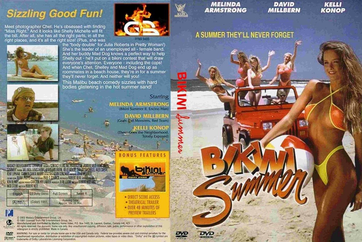 Bikini Summer / Miss Bikini / ???? ?????? (??????? ???????) (Robert Veze, PM Entertainment Group) [1991 ?., Erotic, Comedy, DVDRip] (Melinda Armstrong, David Millbern, Kelli Konop, Shelley Michelle, Alex Smith, Rebekah Alfred, Carmen Santa Maria) [RU ]