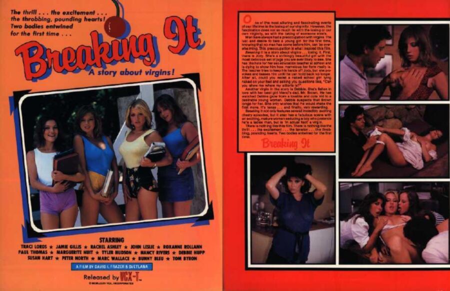 Breaking It … A Story About Virgins / Breaking … The story of the virgin (David I. Frazer, Svetlana, Collector’s Video) [1984, Feature, DVDRip] Bunny Bleu, Heather Thomas, Traci Lords, Rachel Ashley, Rikki blake, Roxanne Rollan, Susan Hart, T – Porn torrents download