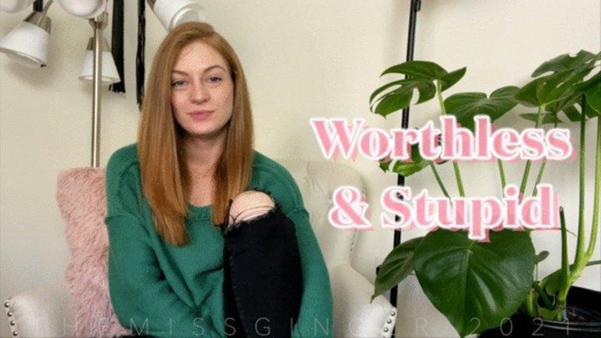 [228.8 MB]Worthless & Stupid (Humiliation Task Set) (The Miss Ginger, clips4sale.com) – Porn torrents download