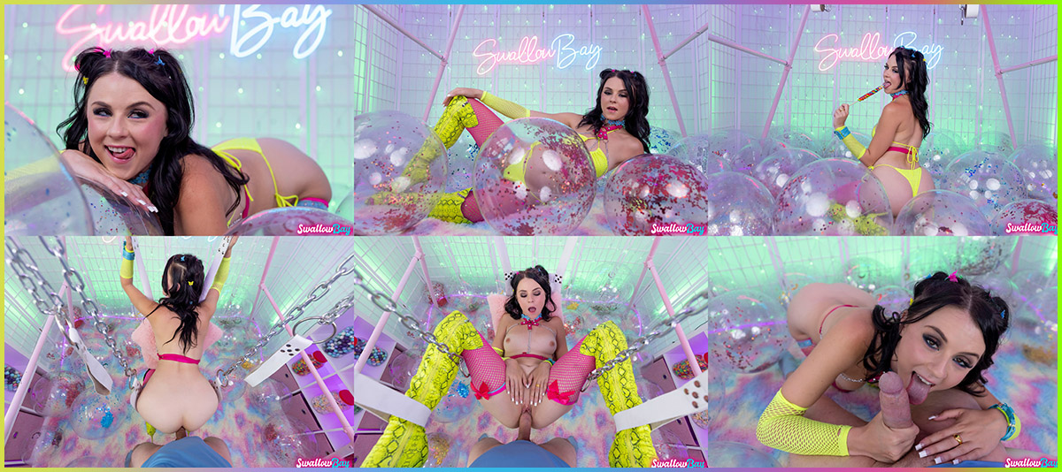 [SwallowBay.com] Ruby Moon - Ruby s Starlight Cotton Candy [15.10.2024, BlowJob, Brunette, Cum in Mouth, Curvy, Doggy Style, Fetish, Foot fetish, Handjob, Intimate, Kissing, Natural Tits, Pantyhose, POV, Rough Sex, Small Tits, Stockings, Teen, Thick, Yoga