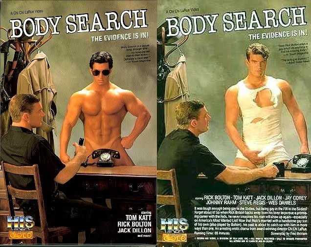 Body Search / Телесный обыск (Chi Chi LaRue, HIS Video) [1993 г., Feature, Hardcore, Threesome, Anal, Rimming, Fingering, Blowjob, Teabag, Masturbation, Cumshot, Assjob, Facial, Close Up, Uniform, Skinny, Hunks, Muscle, Hairy, Shaved, VOD]