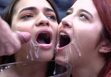 Red and Ana Spears - Bukkake