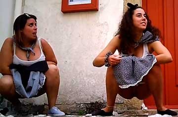 The Galician Girls Gotta Go Peeing in Public - Exclusive 238