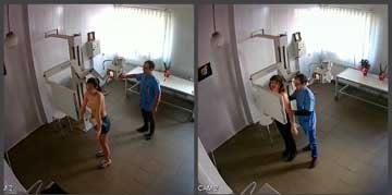 Скрытая Камера в Кабинете Флюорографии 3 ролика