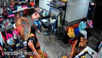 Скрытая Камера в Гримёрке и Раздевалке Стрипклубов 5 роликов