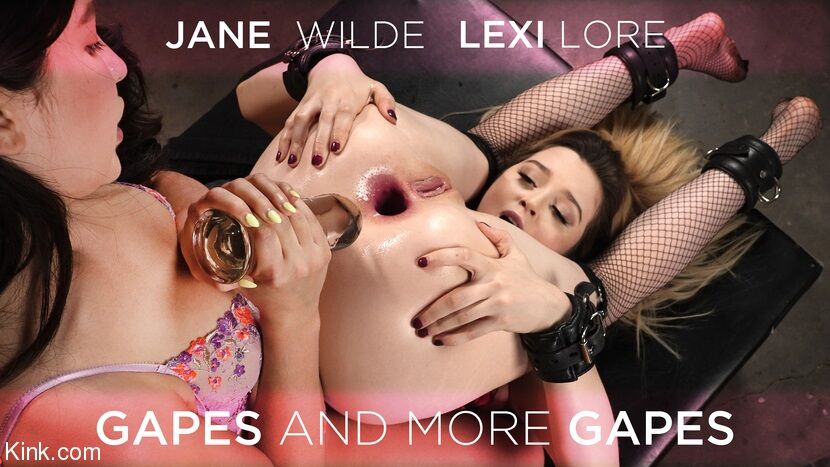 [EVERYTHINGBUTT.com / Kink.com] Lexi Lore, Jane Wilde - Gapes and More Gapes: Jane Wilde and Lexi Lore (09.09.2022) [2022, Lesbian, Ana, Dildo, BDSM, BONDAGE, Lezdom, ASS LICING, ASS LICING.Rimming, Anal Stretching, Buttplug, Stockings, Siterip, 480p