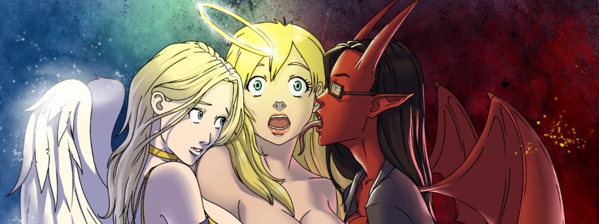 My Little Angel [1.06] (Feodosiy) [uncen] [ADV, Animation, Male Hero, Big Tits, Corruption, Slut Training, Oral, Vaginal, Group, Masturbation, Ren'Py] [rus+eng]