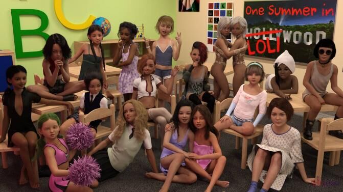 One Summer in Loliwood + Adventures in Loliworld [1.13] (ShinyDevon) [uncen] [2022, ADV, Vaginal, Anal, Oral, Blowjob, Masturbation, Group, Mature, Milf, Bigtits, DFC/Tiny tits/Small Breasts, Male Hero ] [eng+rus(MTL)]