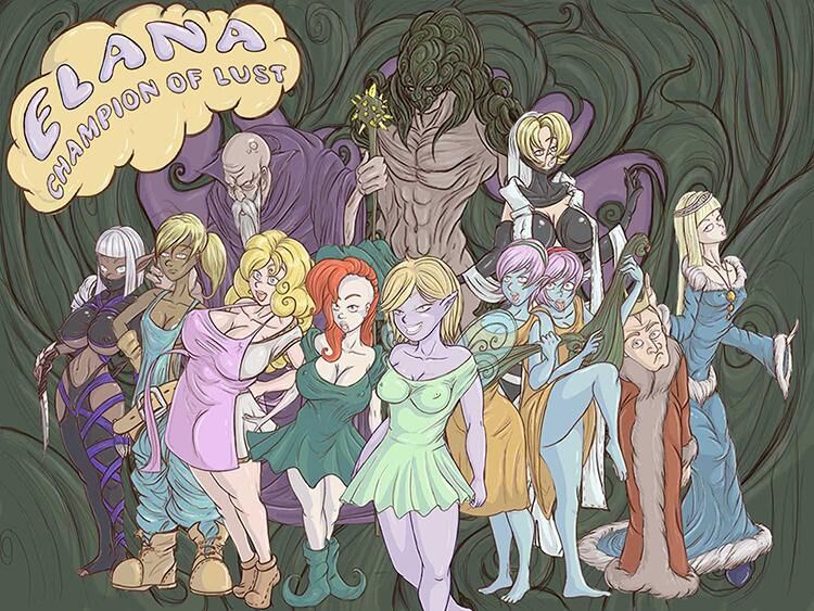 Elana Champion Of Lust [InProgress, [Ch.1 Final Rus/Eng] [Ch.2 Final Rus/Eng] [Ch.3 Final Eng] (King of lust) [uncen] [2018, ADV, Fantasy, Female Heroine, Big tits/Big Breasts, Corruption, Handjob, Masturbation, Oral, Blowjob, Group sex, Titjob/Titfu