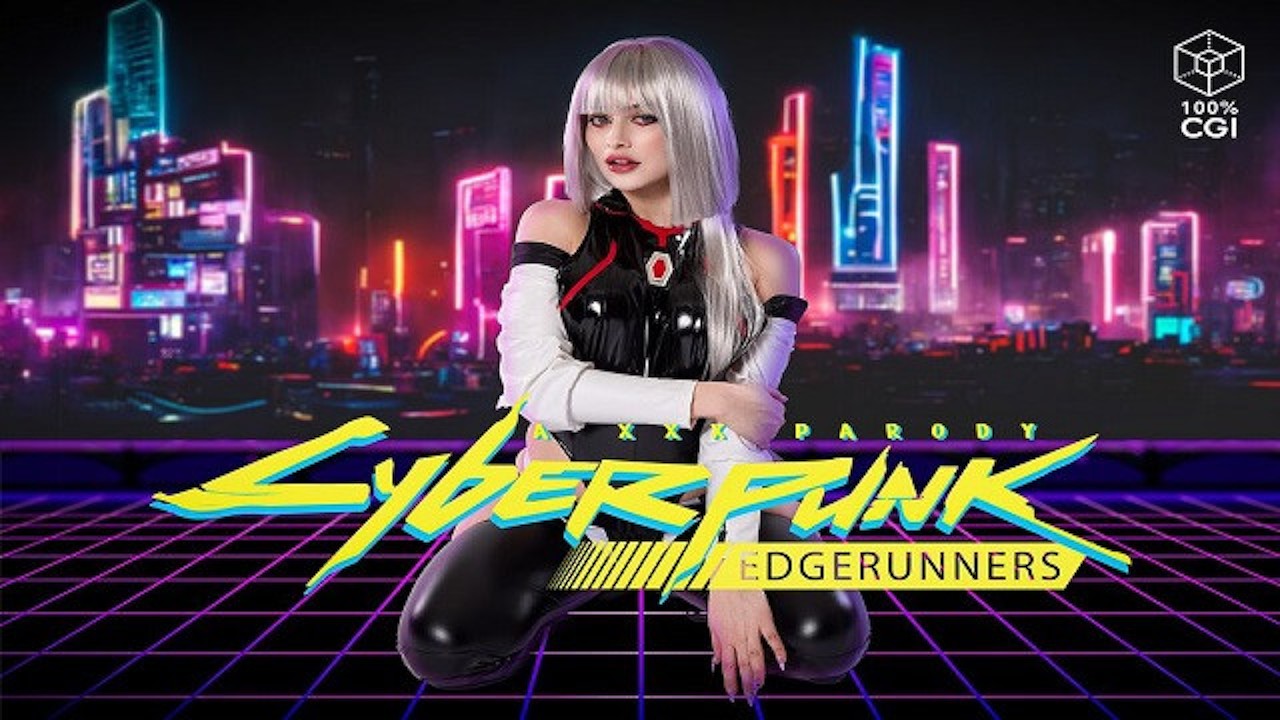 [VR Cosplay X] Impressed bosom girl jewelz blu as cyberpunk lucy gives you a reward and lets u bang her