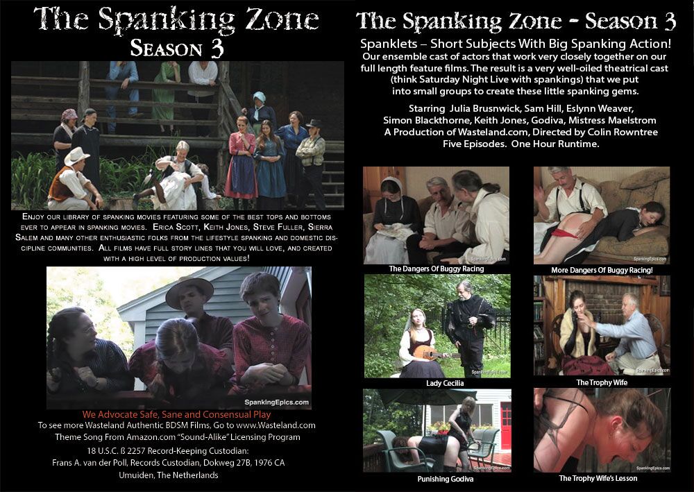 The Spanking Zone (Season 3) / Season Zone (Colin Rowntree, Spankingepics.com / Wasteland.com) [BDSM, Cosplay, Domination, Fantasy, Fetish, Panties & Thongs, Softcore, Spanking, SiteRip]