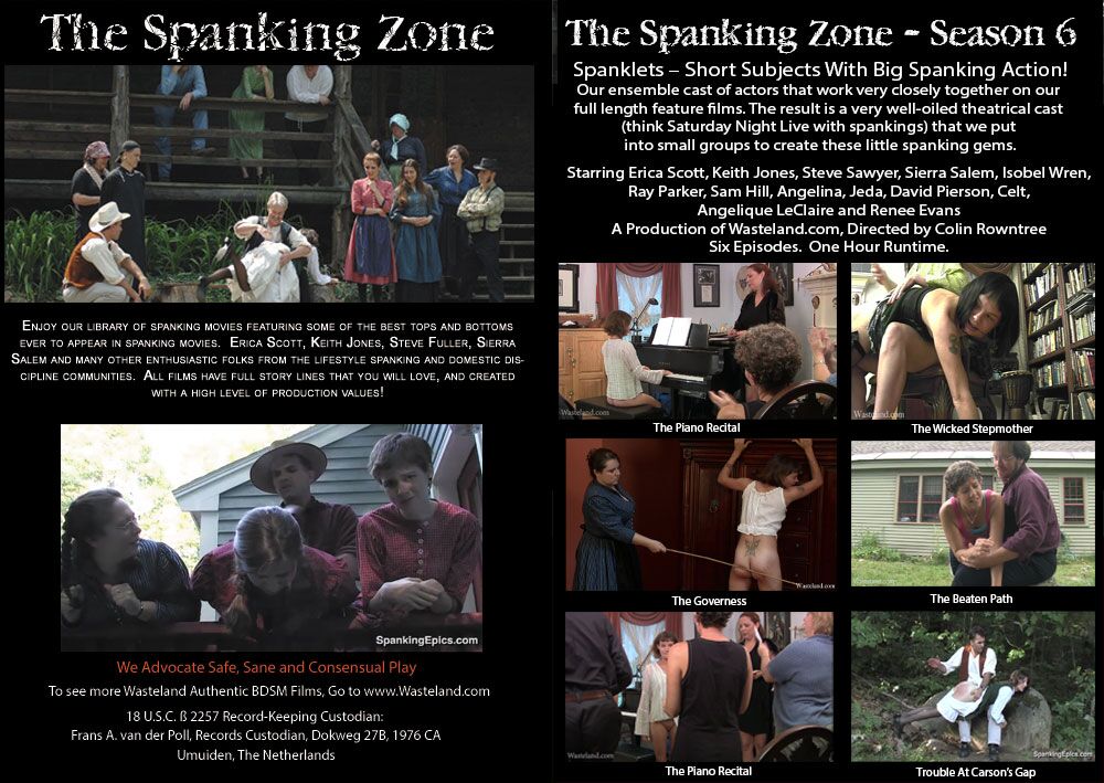 The Spanking Zone (Season 6) / Season Zone (Colin Rowntree, Spankingepics.com / Wasteland.com) [BDSM, Cosplay, Domination, Fantasy, Fetish, Panties & Thongs, Softcore, Spanking, SiteRip]