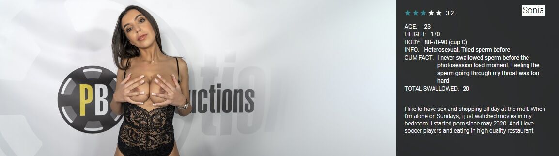 [2.77 GB] [PremiumBukkake.com] Sonia # 1 - Gangbang [2020, Bukkake Gangbang, Blowjobs, Cumshots, Swallow Hardcore, 1080p]