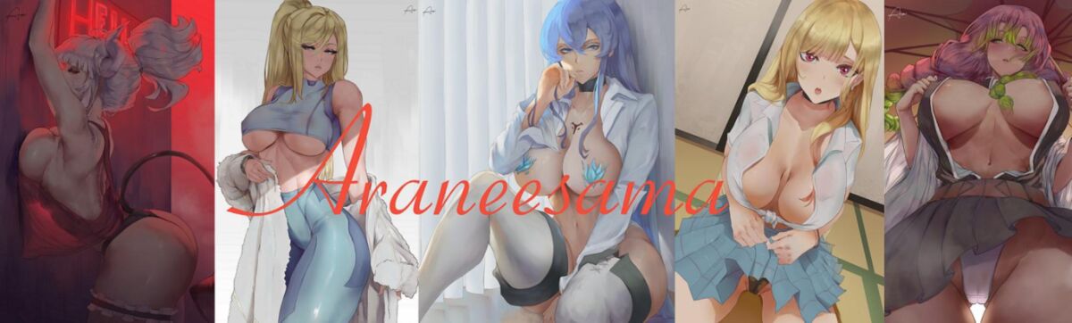 [Art] Araneesama / Ara [2DCG, Big Tits, Lesbian, Masturbation, Vaginal Sex, Oral Sex, Interracial, Parody] [PNG]