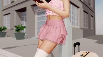 Holiday with Twintail / Output with a double tail [Cen] [2021, Small TITS / DFS, Oral Sex, Web-DL] [jap] [1080p]