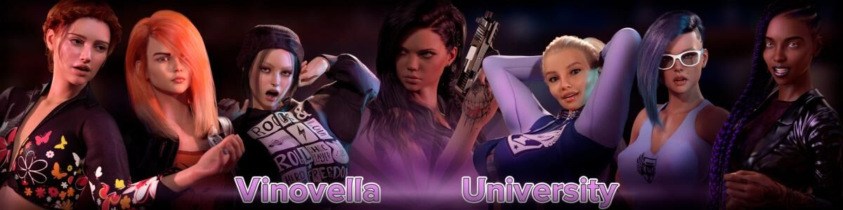 Vinovella University [InProgress, 0.3.16] (VinovellaGames) [uncen] [2022, ADV, 3DCG, Male Protagonist, school setting, big tits, big ass, romance, adventure, dating sim, animation] [rus+eng]