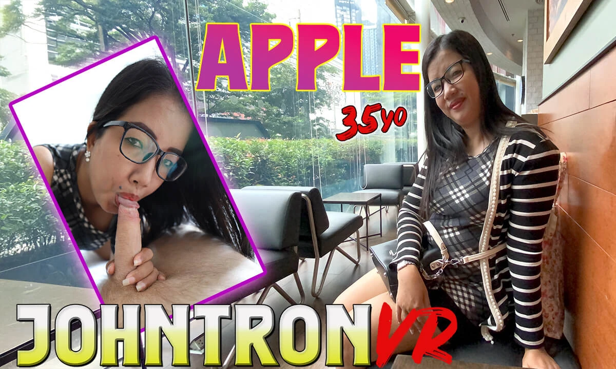 [JohnTron VR / SexLikeReal.com] Apple - Thai Chubster Office Lady Seduced Into Hardcore Porn [25.01.2025, Asian, Asslicking, Blow Job, Brunette, Chubby, Cowgirl, Creampie, Curvy, Doggy Style, Glasses, Hardcore, Interracial, Missionary, Pov, Reverse Cowgir