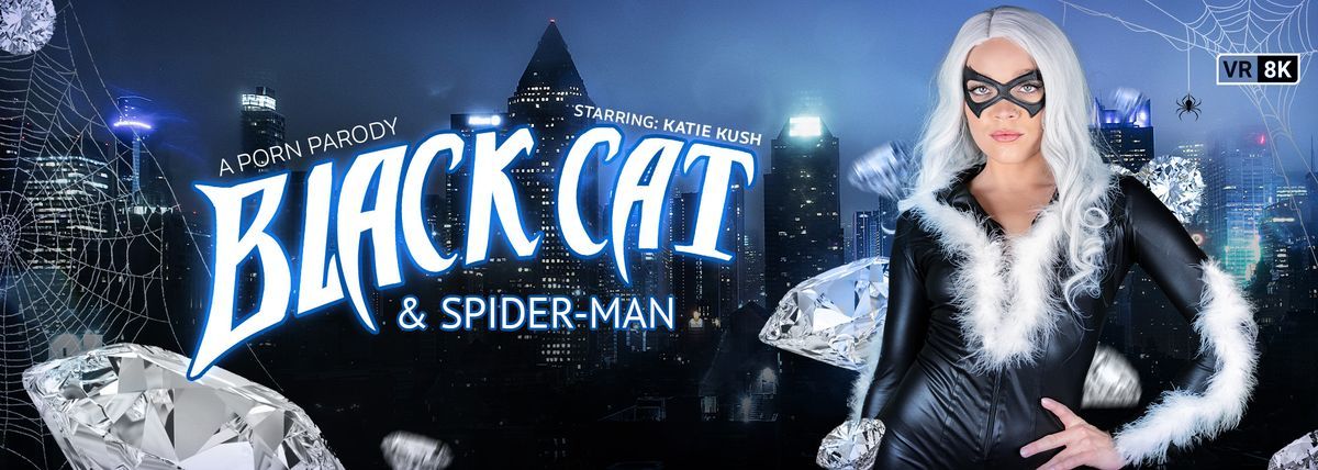 [VRConk.com] Katie Kush - Black Cat & Spider-Man (A Porn Parody) [2025-01-17, American, Babe, Blonde, Blowjob, Close Up, Comics, Cosplay, Costumes, Cowgirl, Cum on Body, Deepthroat, Doggy Style, Fantasy, Flexible, Hairy, Hardcore, Marvel, Mask, Masturbati