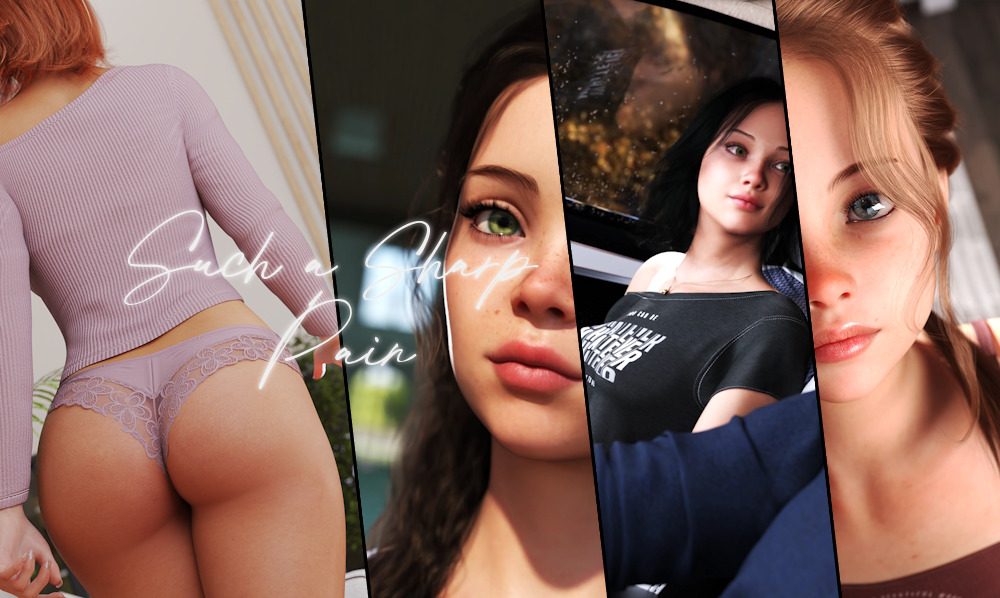 Such a Sharp Pain [InProgress, 0.11.7R] (Ketzal) [uncen] [2023, ADV, Animation, 3DCG, Harem, Romance, Oral, Cunnilingus, Swallowing, Vaginal, Creampie, Masturbation, Incest, Domination, Urination/Peeing, Corruption, Exhibitionism, Big Tits, Small Tits, Ma