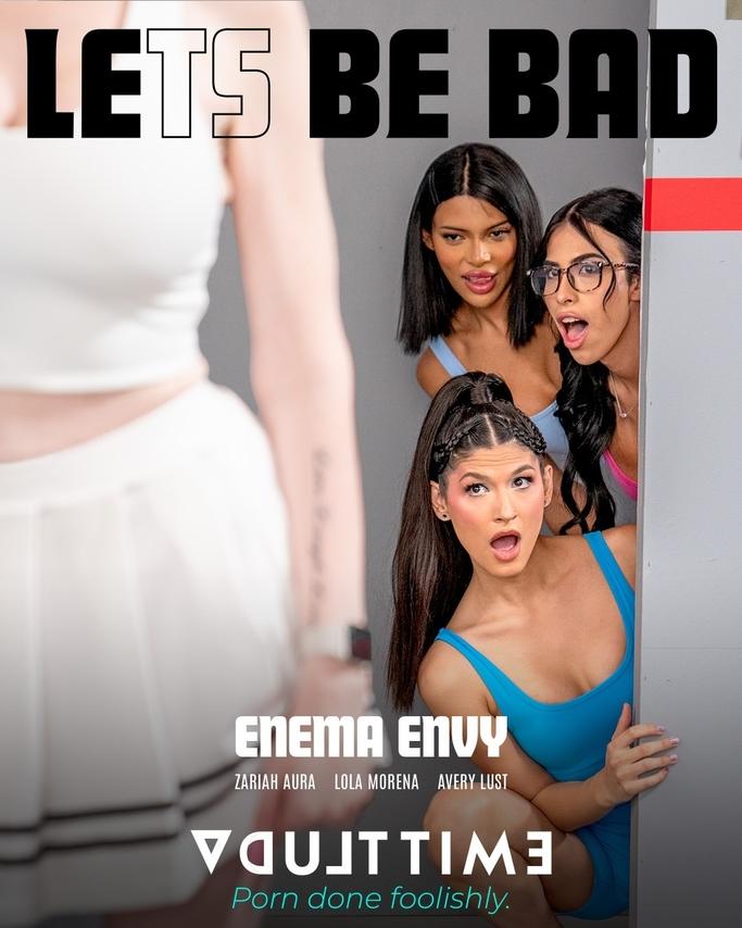 [3.31 GB] [AdultTime.com] Zariah Aura, Lola Morena & Avery Lust | LeTS Be Bad – Enema Envy (01.04.2025) [2025 г., Shemale on Shemale, Oral, Hardcore, Anal, Ass Licking, Threesome, Bareback, Cumshot, 4K, 2160p, SiteRip]