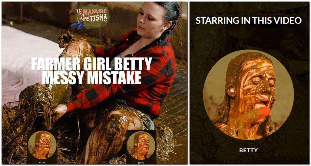 [Scatbook.com / Manurefetish.com] Betty / Farmer Girl Bettys Messy Mistake [2022 г. Scat, Cowshed, Dildo, Cow, Cow Dung, Cow shit fetish, Manure, Manure Channel, Farm, Farm porn, Sex in the cowshed, Masturbate, Slurry, Slurry bath, Squirt, Squirting, Subm