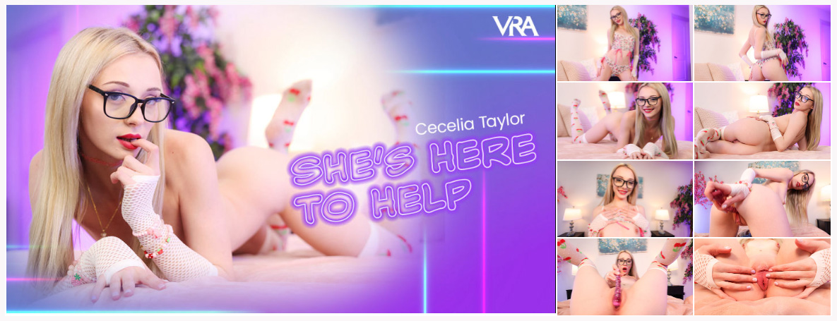 [VRAllure.com] Cecelia Taylor - She s Here To Help [18.04.2025, American, Blonde, Dildos, Fingering, Glasses, Magic Wand, Masturbation, No Male, Nylons, Pierced Navel, Shaved Pussy, Small Tits, Solo Models, Stockings, Tattoo, Teasing, Tommy Torso, Toys, V