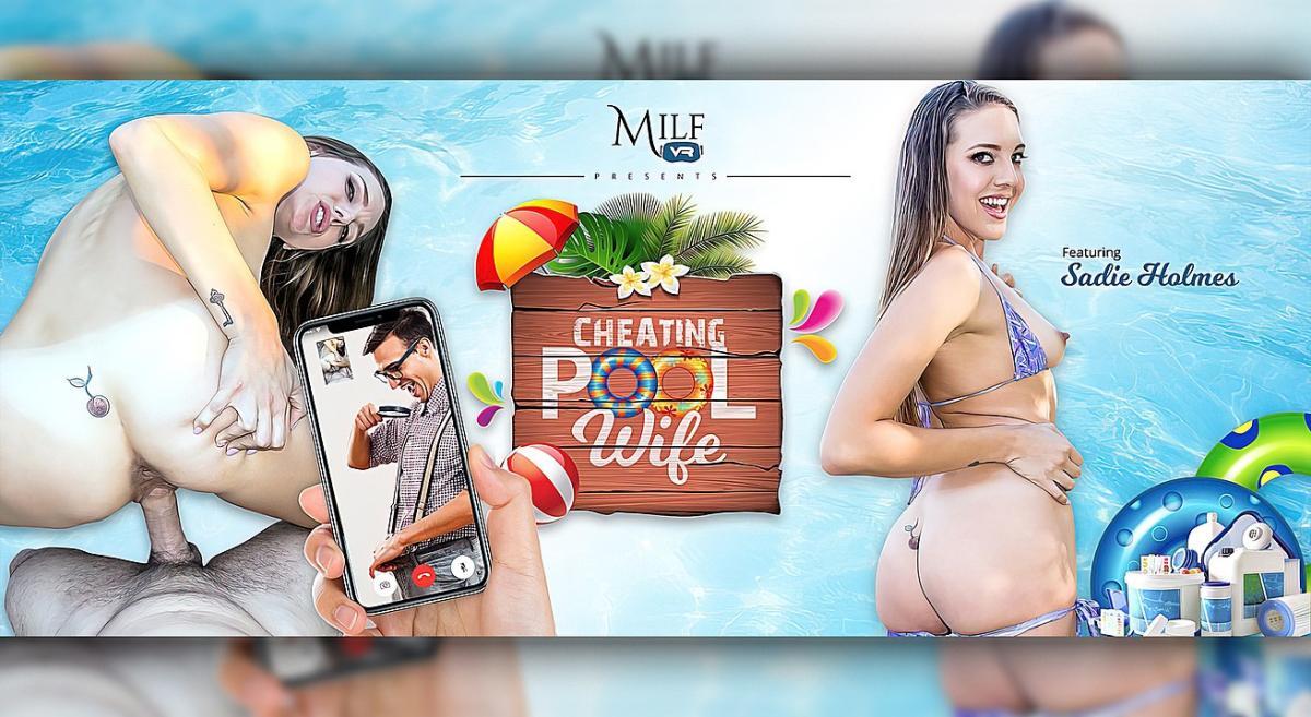 [14.27 GB] [MilfVR.com] Sadie Holmes - Cheating Pool Wife (4521325) [2018-05-10, 6K, Big Cocks, Bikini, Blowjob, Brunette, Couples, Cowgirl, Cuckold, Cum On Face, Cumshot, Doggy Style, Handjob, Hardcore, HD, Housewives, Kissing, Missionary, Outdoors, Pool, POV, Remastered, Reverse Cowgirl, Shaved Pussy, Short Shorts, Small Tits, White, White Female, White Male, SideBySide, 3456p, SiteRip] [Oculus Rift / Vive]