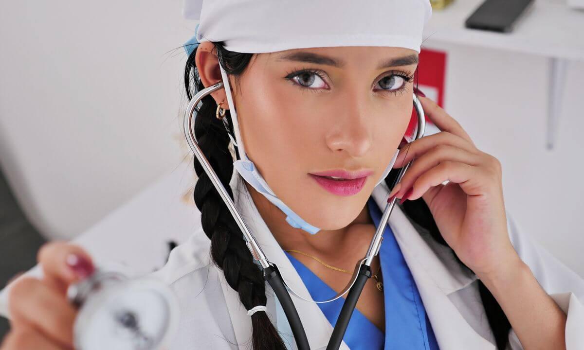 [9.79 GB] [SLR Originals / SexLikeReal.com] Carolina Guerrero - Nurse's Temptation: When Healing Turns Hot (59042) [2025-05-18, Blow job, Brunette, Close ups, Cowgirl, Reverse cowgirl, Creampie, Pigtail / ponytail, Hand job, Doggy style, Hardcore, Missionary, Oiled, Massage, Whispering, Shaved pussy, Teasing, Tattoo, Latino, Clinic / medical, Nurses, SideBySide, 4000p, SiteRip] [Oculus Rift / Vive]
