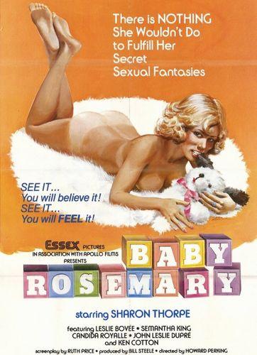 Baby Rosemary / Детка Розмари (John Hayes (as Howard Perkins), Essex Pictures/Electric Hollywood/Vinegar Syndrome) (РУССКИЕ СУБТИТРЫ) [1976 г., Classic, Feature, Horror, Anal, Facial, BDRip, 1080p] (Lesllie Bovee (as Leslie Bovée), Monique Cardin (as Sema
