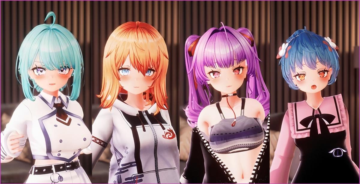 ビッチアウトオーディション!! / Bitch Out Audition!! [1.3] (EVSJ) [cen] [2024, SLG, 3D, Animation, Customization, Anal, Oral, Vaginal, BDSM, Corruption, Toys, Touch, Male Protagonist, Unreal] [eng, jap]