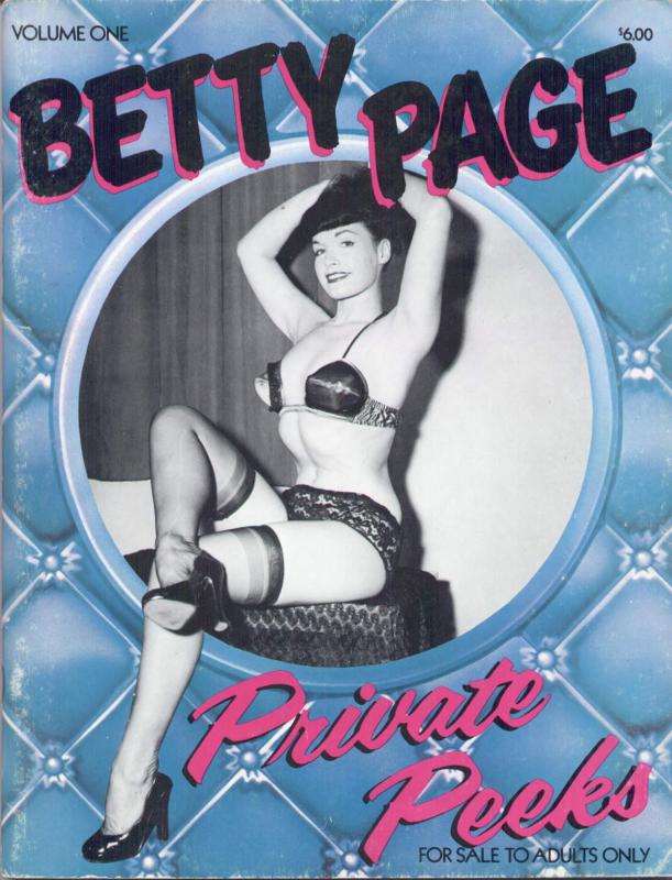 Betty Page Private Peeks v01 1978 [Erotic] [1978, США, JPG]