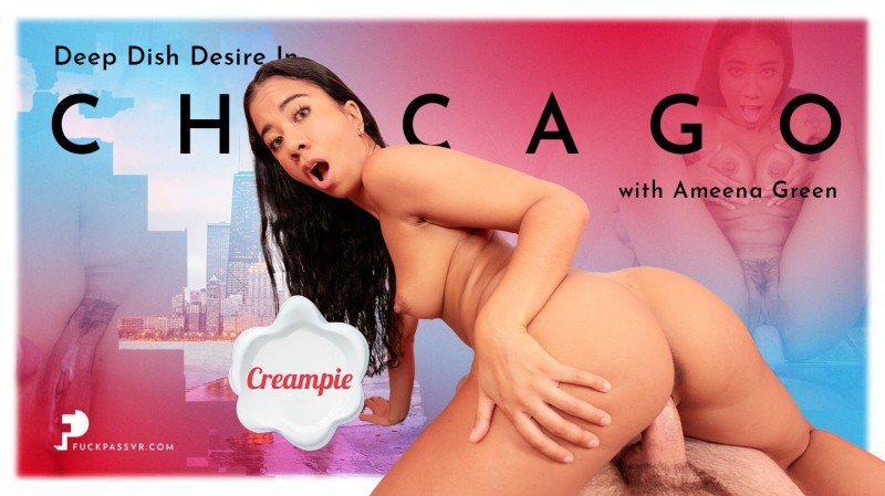 [FuckPassVR.com] Ameena Green (Deep Dish Desire) [2025 г., Hardcore, All Sex, VR, 180°, 8k, 4096p, UHD] [Oculus Rift / Vive]