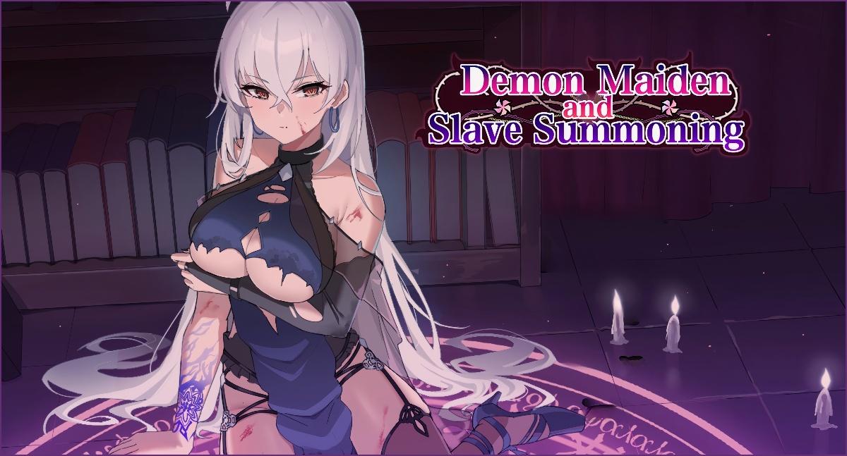 魔界少女と奴○魔術 / Demon Maiden and Servant Summoning [2025-06-24] (Playmeow) [cen] [2024, SLG, ADV, Animation, Pure Love, Anal, Oral, Vaginal, BDSM, Rape, Outdoor, Pregnant, Slave, Unity] [eng, rus]