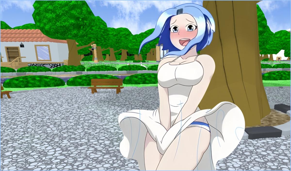 華露出!咲き誇る華～ / Hana Exposure! A Blooming Flower~ [1.55] (Flimsy) [cen] [2024 SLG, ADV, Animation, City, Corruption, Big Tits, Female Protagonist, Bukkake, Unity] [rus(auto), jap]