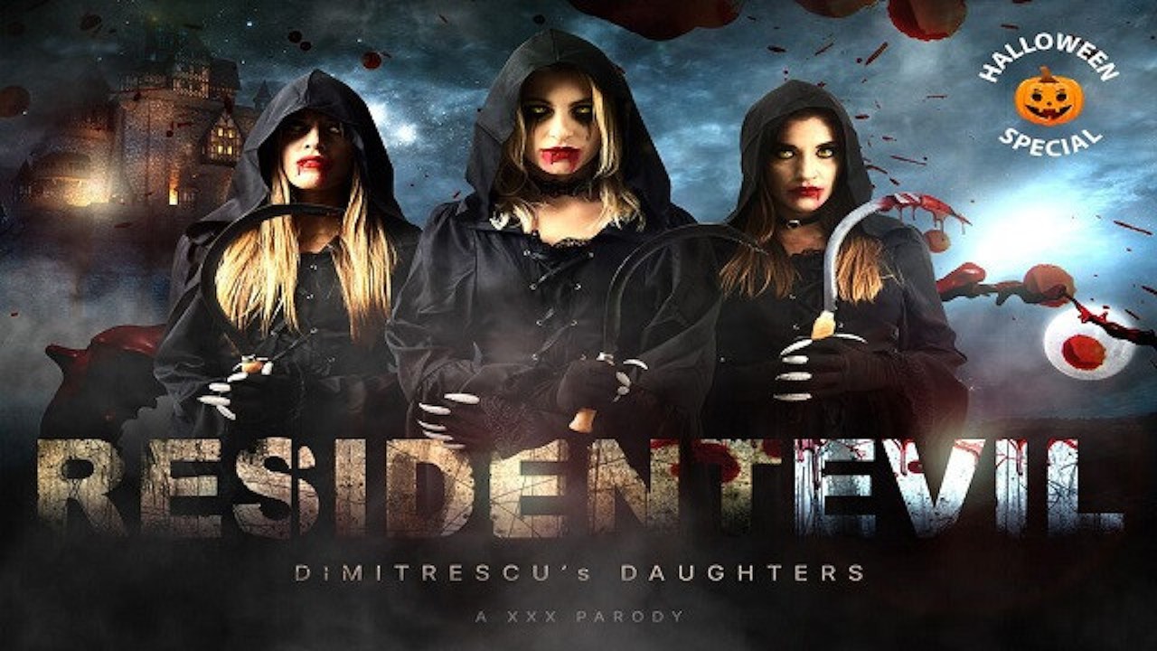 [VR Cosplay X] Orgy with vampire dimitrescu daughters in resident evil village xxx vr porn