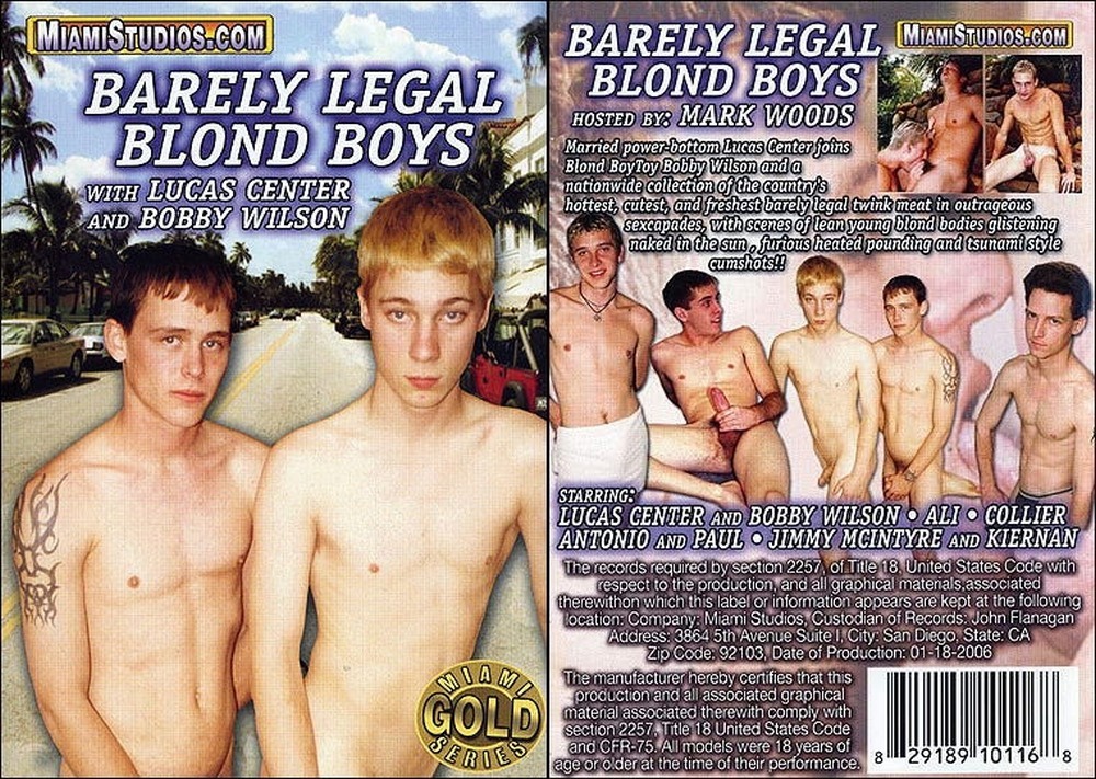 Barely Legal Blond Boys / Совершеннолетние блондины (Miami Studios) [2006 г., Twinks, Oral, Anal, Solo, Blowjob, Big Dick, Masturbation, Cumshots, DVD5]