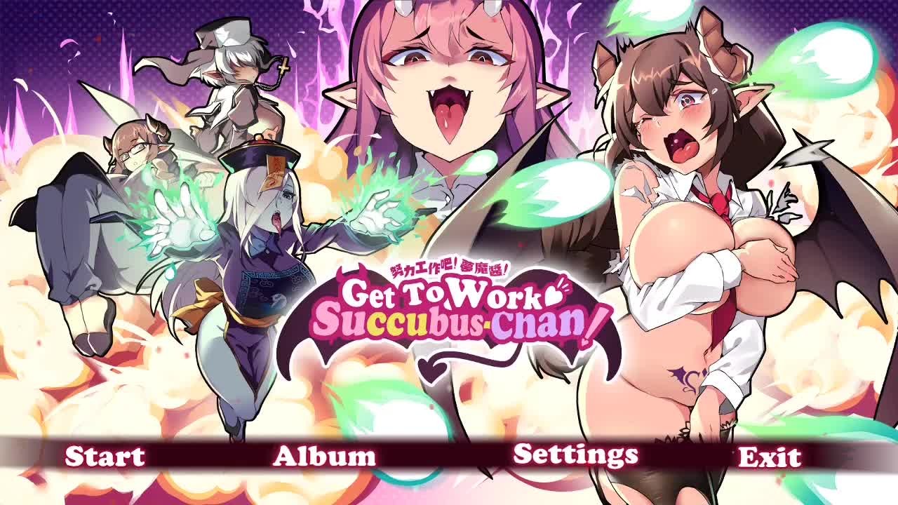 Narigames get to work succubus-chan!