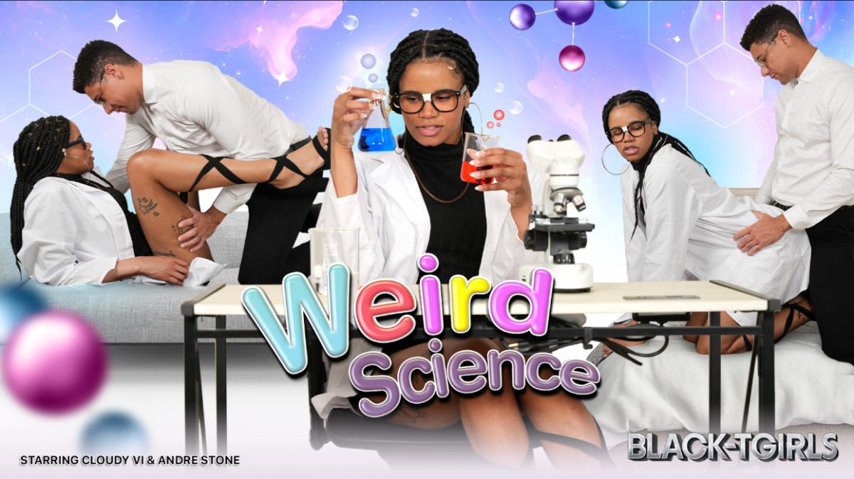 [Black-TGirls.com] Cloudy Vi - Weird Science (22 Jan, 2025) [2025 г., Shemale, Transsexual, Ebony, Hardcore, Small Tits, Blowjob, Anal, Bareback, Cumshot, 1080p]