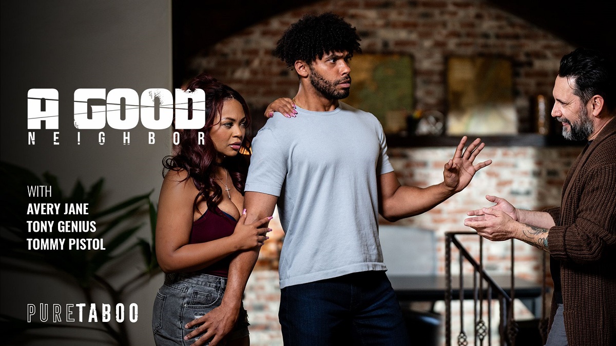 [PureTaboo.com / AdultTime.com] Avery Jane - A Good Neighbor [2025-08-26, Feature, Threesome, Interracial, Ebony, Big Tits, Footjob, Fingering, Hardcore, All Sex, Anal, DP, Double Penetration, A2M, Facial, 1080p, SiteRip] [rus]