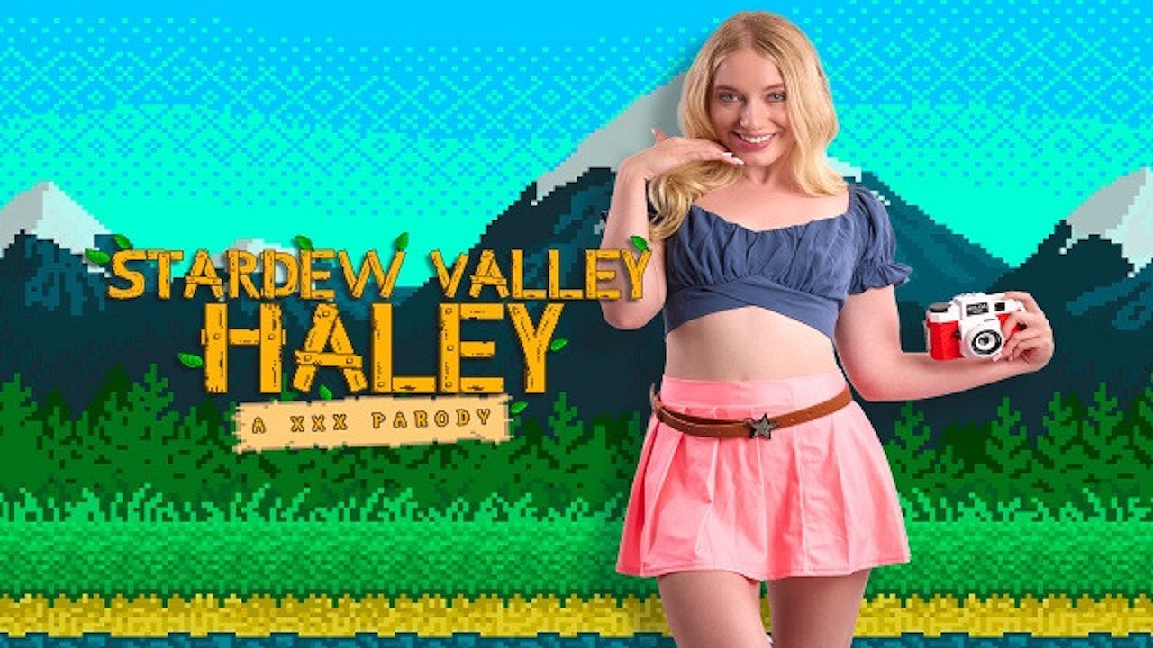 [VR Cosplay X] Kallie taylor as stardew valley haley is village girl addicted to hard dick