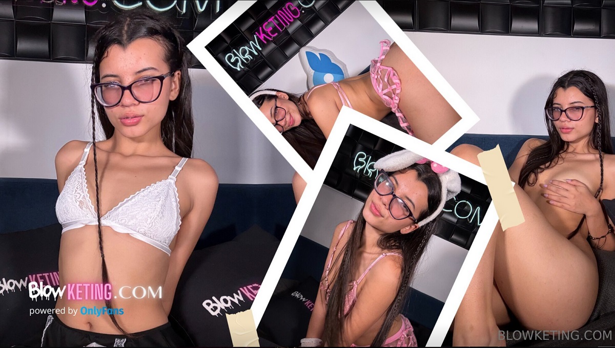 [blowketing.com / manyvids.com / onlyfans.com] Gabygrey - Sextape #2 [2025, Amateur, Blowjob, Latina, Natural Tits, Teen, 1080p, SiteRip]