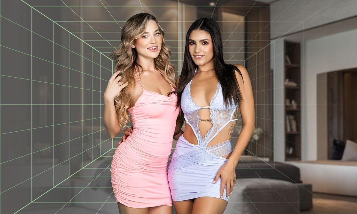 [14.62 GB] [SLR Originals / SexLikeReal.com] Blake Blossom, Isa Bella - Blake Blossom/ Isa Bella in Your Room (67244) [2025-09-27, Blow job, Pussy licking, Natural Tits, Brunette, Close ups, Cowgirl, Reverse cowgirl, Cumshots, Feet / legs, Chestnut, Doggy style, Hardcore, Missionary, Kissing, Full body passthrough, Passthrough AR, Trimmed pussy, Teasing, Face pierced, Tattoo, American, SideBySide, 4000p, SiteRip] [Oculus Rift / Vive]