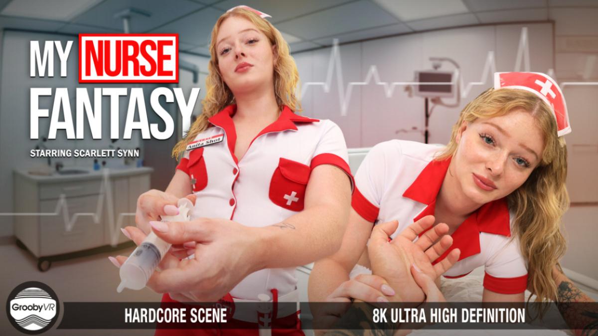 [GroobyVR.com] Scarlet Synn - My Nurse Fantasy (25 Sep, 2025) [2025., Shemale, Transsexual, Anal, Bareback, Big Tits, Blowjob, Hardcore, POV, Cumshot, Virtual Reality, VR, Oculus Rift, Vive, 8K, 4096p]