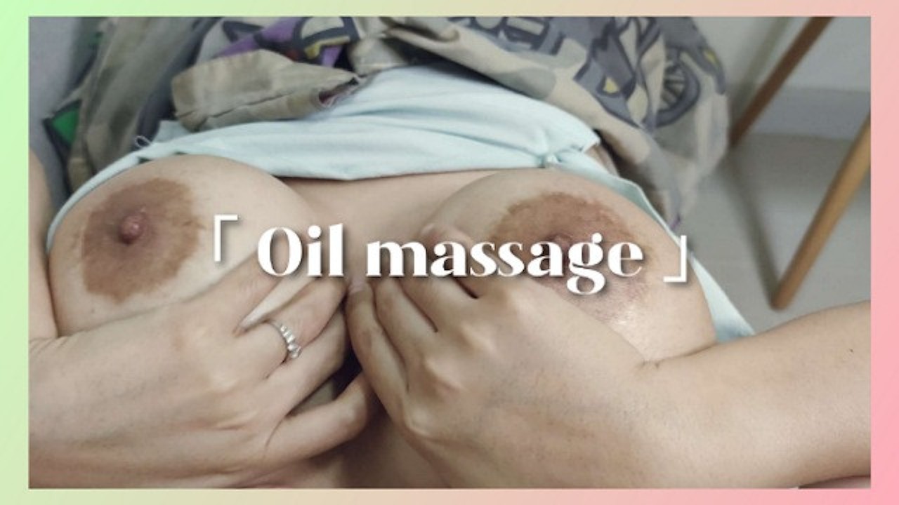 Oil massage squirting, female orgasm with big tits girl - viza showgirl