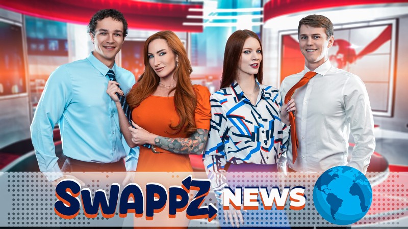 [MomSwap.com / TeamSkeet.com] Sophia Locke, Erin Everheart (Fuck the Feud! The News Anchor Stepmommy Swapfest) [2025 г., Foursome FFMM, MILF, Hardcore, Big Tits, All Sex, 360p]